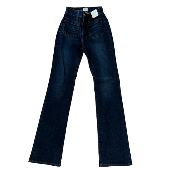 NWT J Crew Curvy Full Length Demi Boot Cut Jeans | Size 24 - Picture 3 of 9